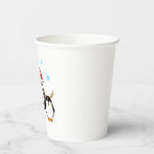 Winterferien-Pinguine Pappbecher (Links)