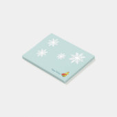 Winterferien Post-it Klebezettel (angewinkelt)