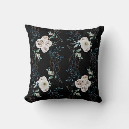 Winterferien-Rose Kissen