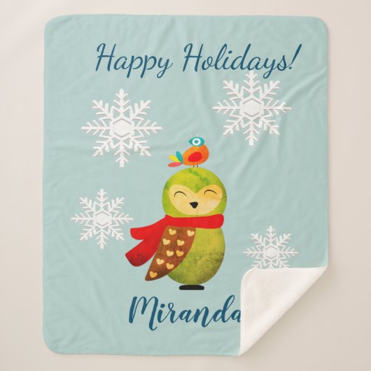 Winterferien Sherpadecke (Vorderseite)