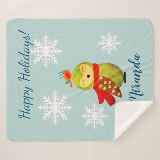 Winterferien Sherpadecke (Vorderseite (Horizontal))