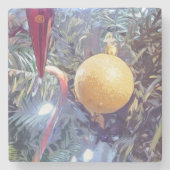 Winterferien Steinuntersetzer (Vorderseite)