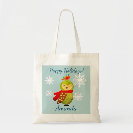 Winterferien Tragetasche (Vorne)