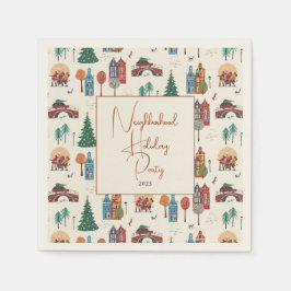 Winterferienfest Serviette