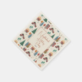 Winterferienfest Serviette (Ecke)