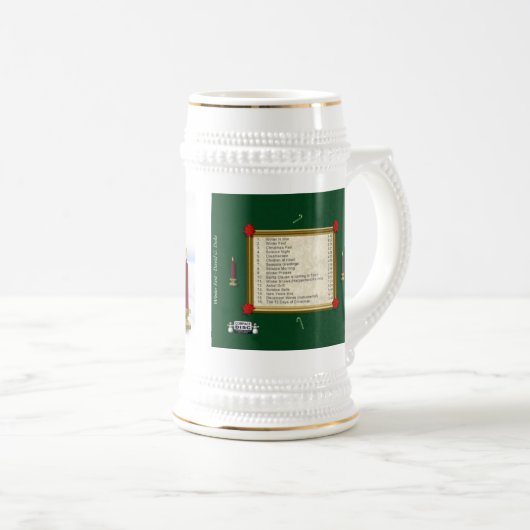 Winterfest Back Covers Bierglas (VorderseiteRechts)