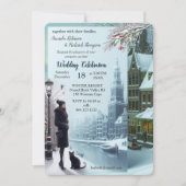 Winterfeste in Amsterdam Einladung (Vorderseite)
