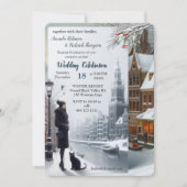 Winterfeste in Amsterdam Einladung (Vorderseite)