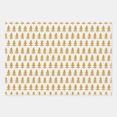 Winterfestliche Pullover-Schneeflocken Weihnachten Geschenkpapier Set (Vorderseite 3)