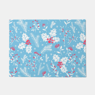 Winterflora 2 fußmatte