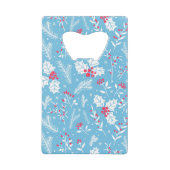 Winterflora 2 geldbeutel flaschenöffner (Vorderseite)