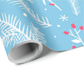 Winterflora 2 geschenkpapier (Rolleneckpunkt)