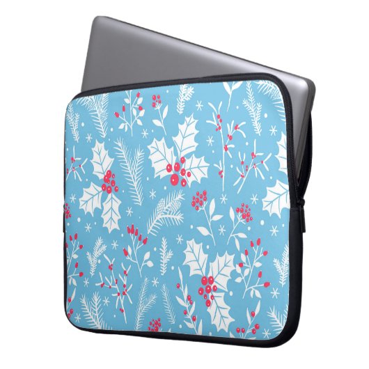 Winterflora 2 laptopschutzhülle (Vorderseite Links)