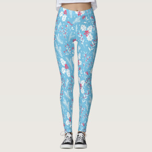 Winterflora 2 leggings