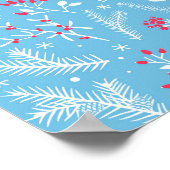 Winterflora 2 poster (Ecke)