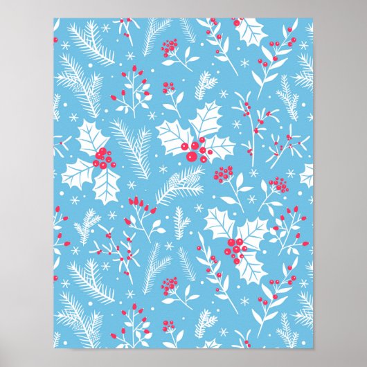 Winterflora 2 poster (Vorne)