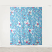 Winterflora 2 wandteppich (Vorderseite)