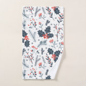 Winterflora Badhandtuch Set (Handtuch)