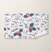 Winterflora Badhandtuch Set (Handtuch)