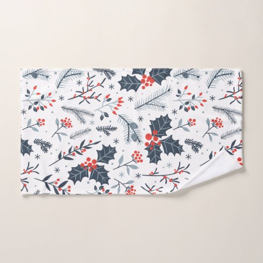 Winterflora Badhandtuch Set (Handtuch)