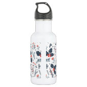 Winterflora Edelstahlflasche (Rückseite)