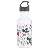 Winterflora Edelstahlflasche (Vorderseite)
