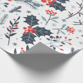 Winterflora Geschenkpapier (Ecke)