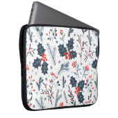 Winterflora Laptopschutzhülle (Vorne Rechts)