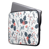 Winterflora Laptopschutzhülle (Vorderseite Links)