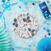 Winterflora Pappteller (Party)