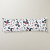 Winterflora Seitenschläferkissen (Rückseite)