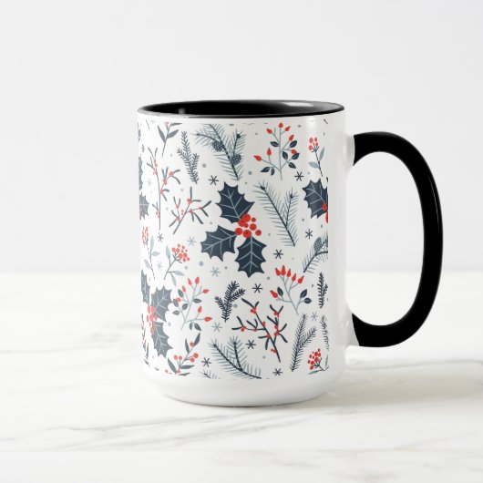 Winterflora Tasse (Rechts)