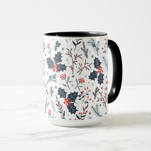 Winterflora Tasse (VorderseiteRechts)