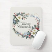 Winterflorales Design Mousepad (Mit Mouse)