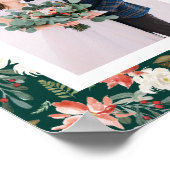 Winterflorales | Urlaub Poster (Ecke)