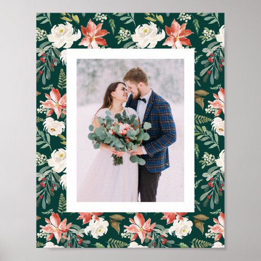 Winterflorales | Urlaub Poster (Vorne)