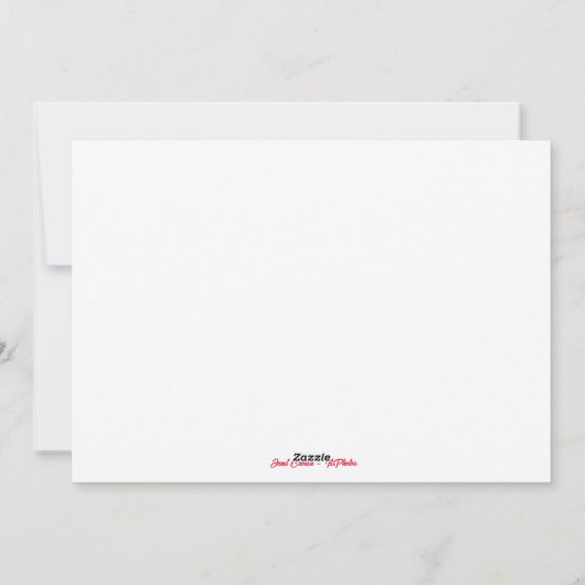 Winterflug Feiertagskarte (Rückseite)