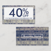 Winterflugschein Rabattkarte (Vorne/Hinten)