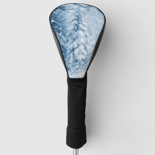 Winterflüster Golf Headcover (Vorderseite)