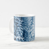 Winterflüster Kaffeetasse (Vorderseite Links)
