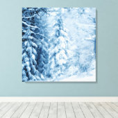 Winterflüster Leinwanddruck (Insitu (Holzboden))