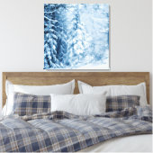 Winterflüster Leinwanddruck (Insitu (Schlafzimmer))