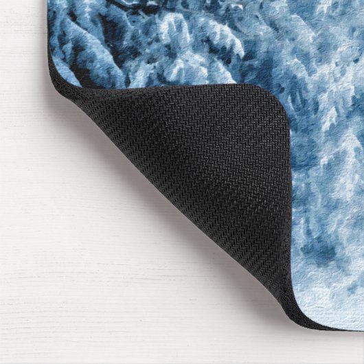 Winterflüster Mousepad (Ecke)