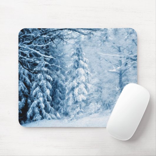 Winterflüster Mousepad (Mit Mouse)