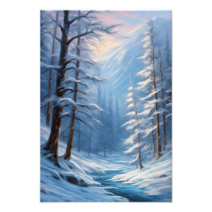 Winterflüster, Silental Fotodruck