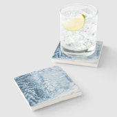 Winterflüster Steinuntersetzer (Seitenansicht)