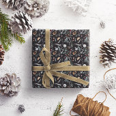 Winterfolie Geschenkpapier