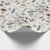 Winterfolie Geschenkpapier (Ecke)