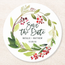 Winterfolien Save the Date