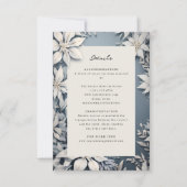 Winterfolienübertrittskarte RSVP Karte (Vorderseite)